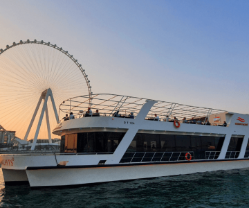 Dubai Marina Sunset Cruise with Live Music & Open Bar Boat Tours and Cruises