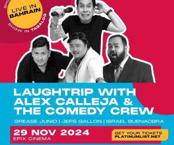 Laughtrip with Alex Calleja and The Comedy Crew in Bahrain Comedy Events