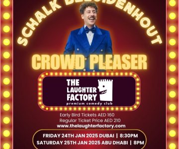 The Laughter Factory Presents NETFLIX STAR SCHALK BEZUIDENHOUT Comedy Events