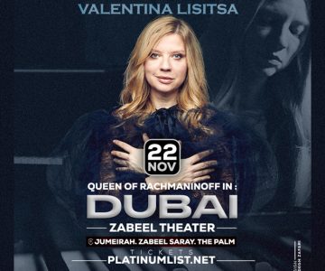 Valentina Lisitsa Piano Recital at Zabeel Theatre