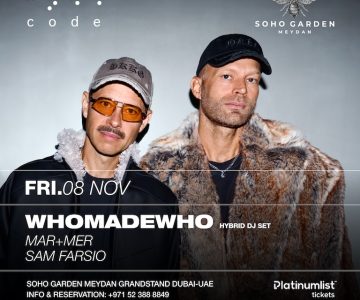 WhoMadeWho at CODE